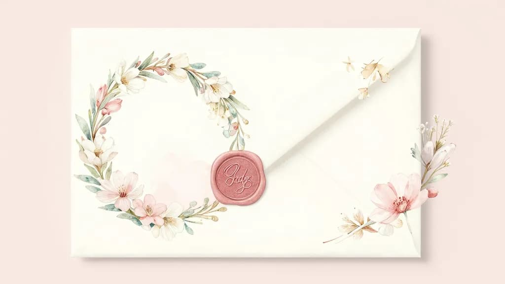 結婚報告はがき