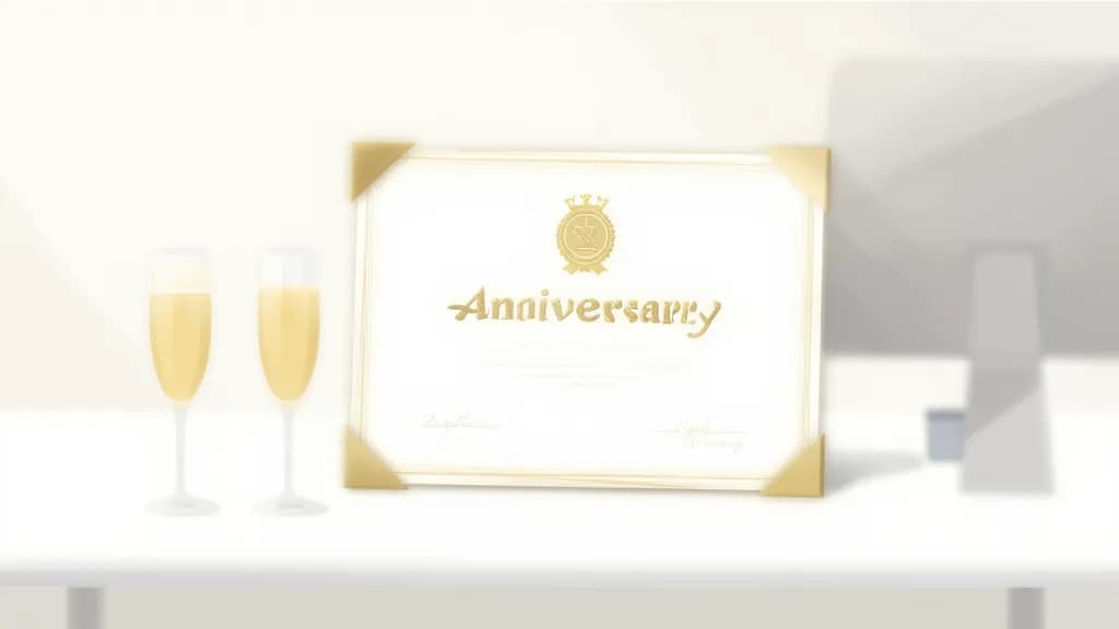 創業記念お祝いメール