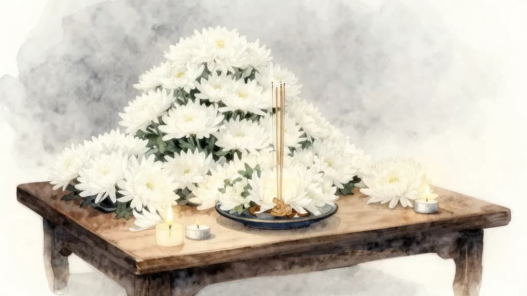 四十九日法要の案内状