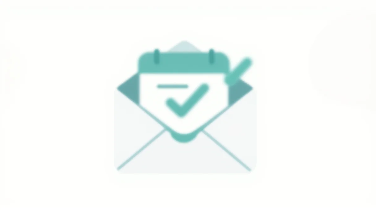 社内への確認メール