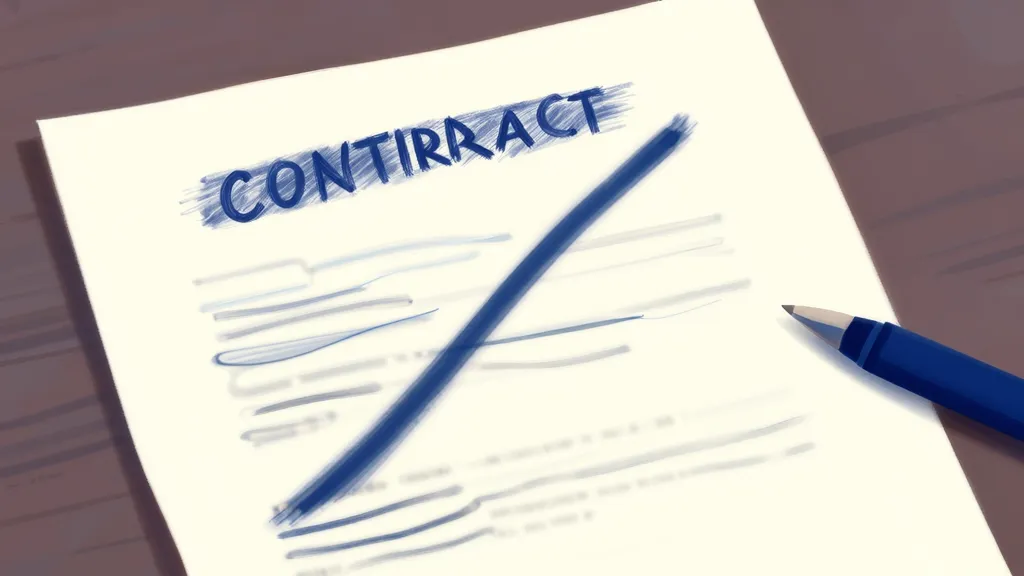 契約解除通知メール