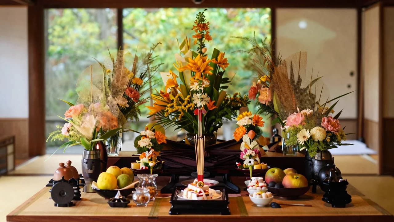 お供え物のお礼状